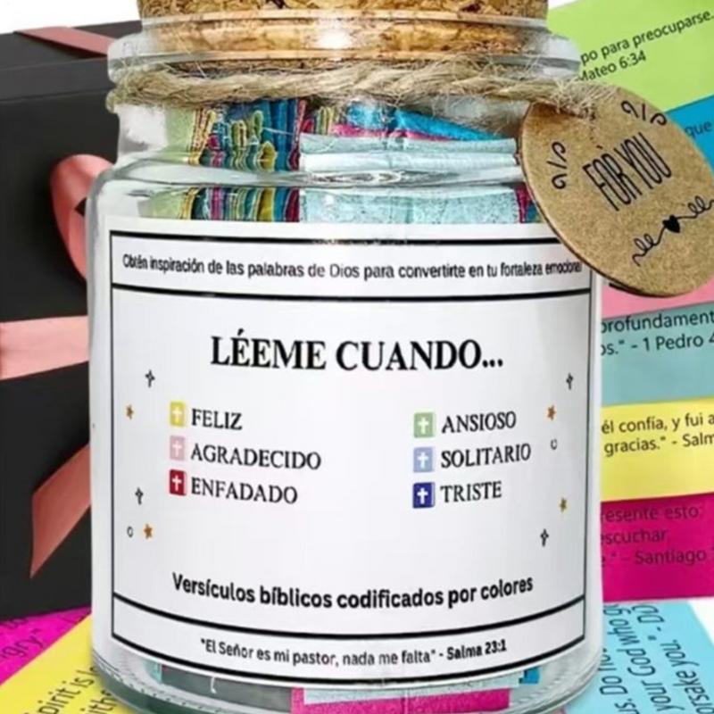 Tarro De Versículos De La Biblia