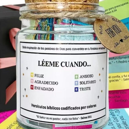 Tarro De Versículos De La Biblia