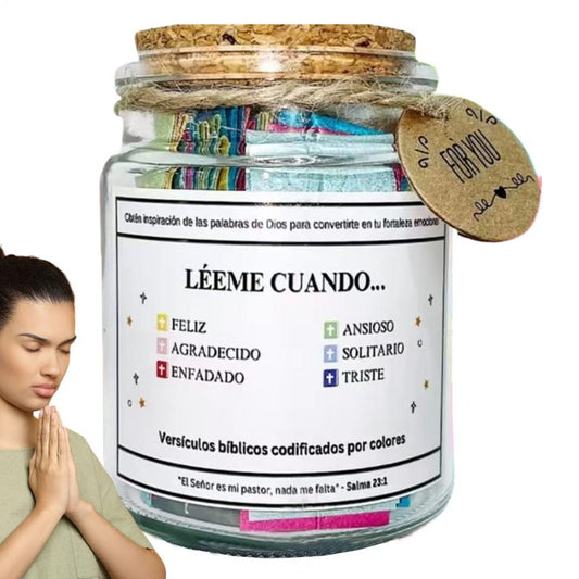 Tarro De Versículos De La Biblia